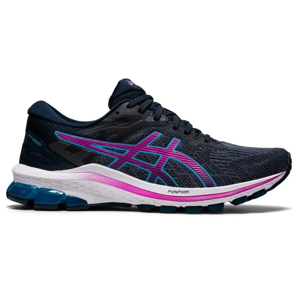 ASICS GT-1000 10 Women's Running Shoes French Blue/Digital Grape Size 8.5 WIDE